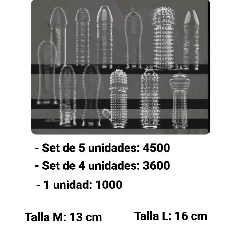 Set de fundas para pene 