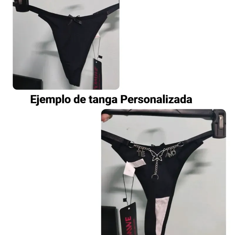 Tangas Personalizables