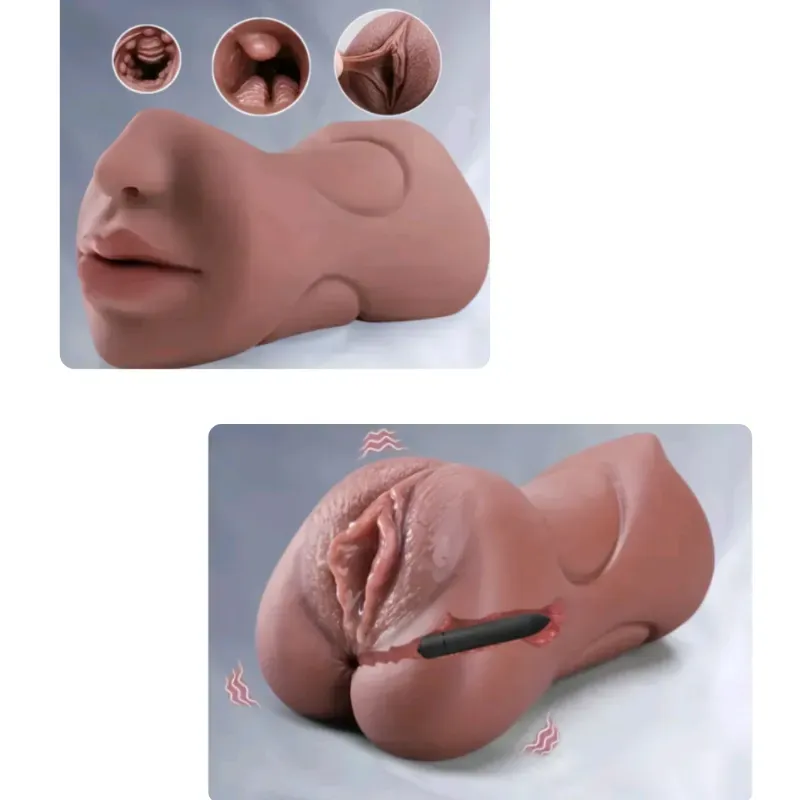 Vagina 3 en 1 + Bala Vibradora