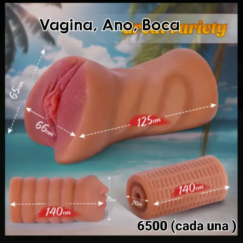 Vagina, Ano y Boca 