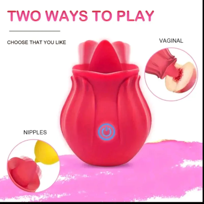 Rosa Vibradora ❤️💗💜