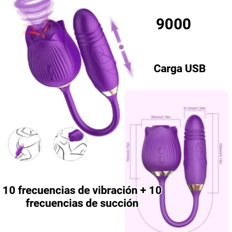 Vibrador Succionador 