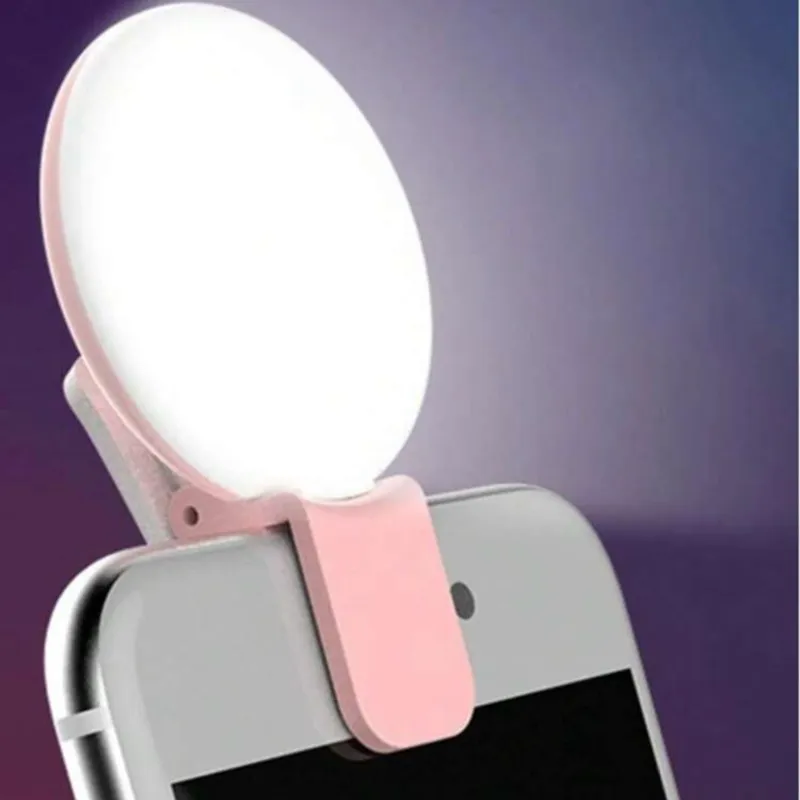 Aro de luz para celular