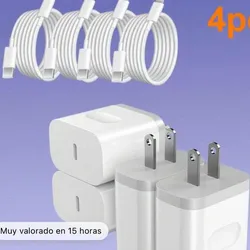 Cargadores carga super rápida 