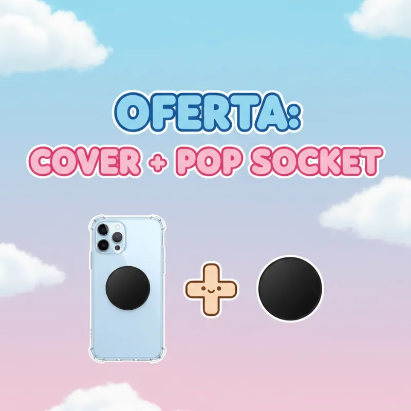 Cover + pop socket