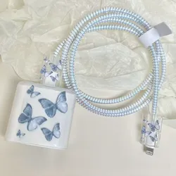 Protector de Caragdor mariposas azules