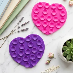Ventosas dobles corazón