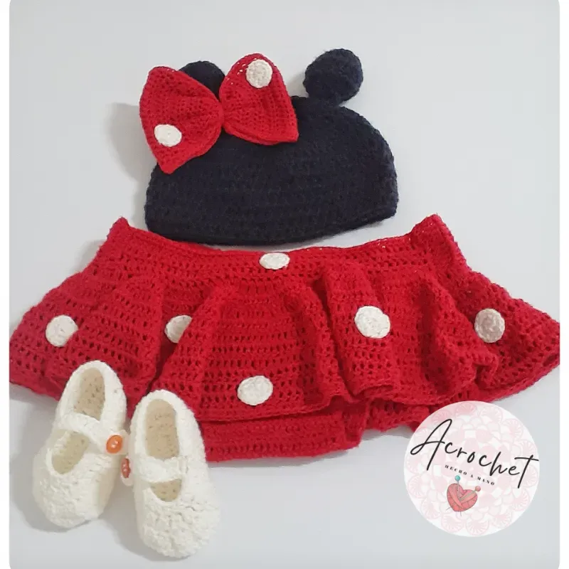 Diseño Minnie en rojo