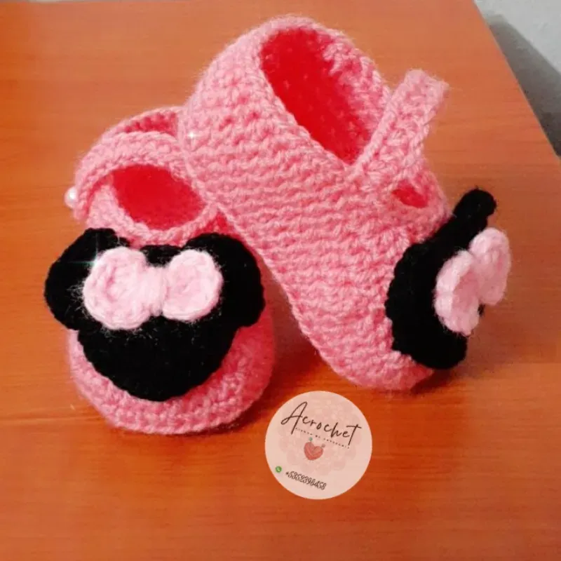 Zapaticos estilo Minnie 