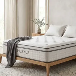 COLCHÓN QUEEN SIZE (SEMI ORTOPÉDICO) MILEXUS