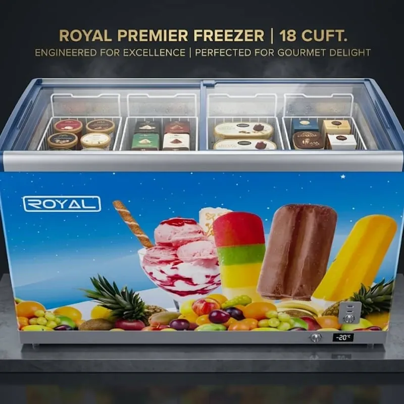 EXHIBIDORA HORIZONTAL ROYAL 18CUFT