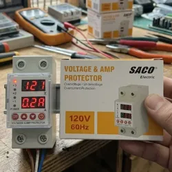 PROTECTOR DE VOLTAJE Y AMPERAJE⚡️ 110V