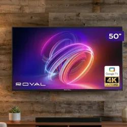 TELEVISOR ROYAL 50" SMART TV ULTRA HD