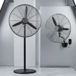 VENTILADOR INDUSTRIAL ROYAL DE 2 POSICIONES (PIE Y PARED)