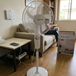 Ventilador recargable de pedestal Milexus