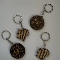 Llaveros de madera