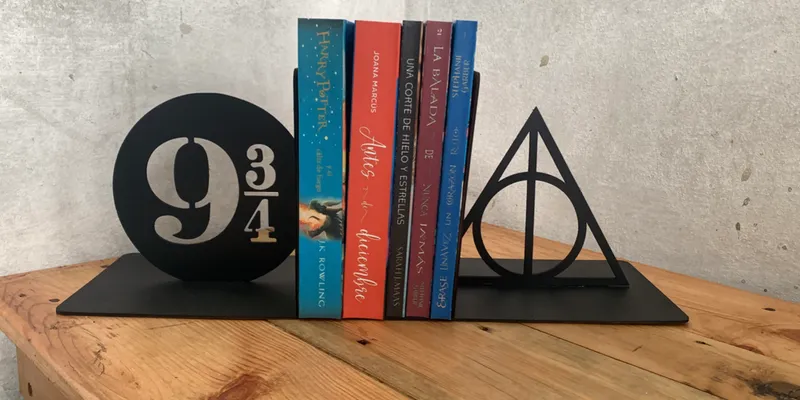 Sujetalibros Harry Potter – Diseño Decorativo ✨📚