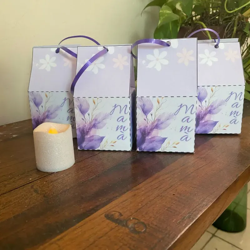 Cajitas para velas