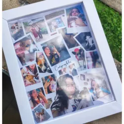 Cuadro collage fotos Polaroid