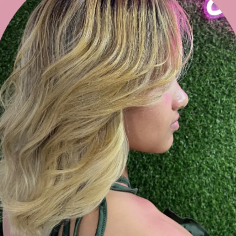 Balayage Cabello Corto (a la nuca)