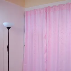Cortina rosada