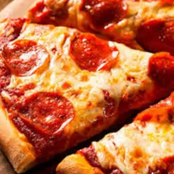 Pizza de salchicha
