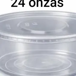 Envases circular de 24 onzas
