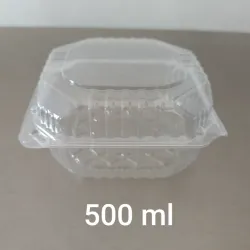 Envases rectangular de 500 ml