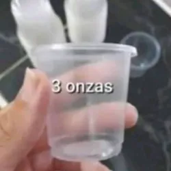 Vasos desechables de 3 onzas