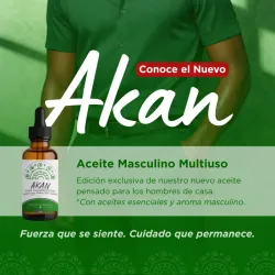 💚 AKAN Aceite Masculino Multiuso 30 ml