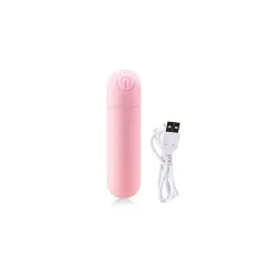 Bala Vibradora Estimuladora de Clítoris Recargable USB