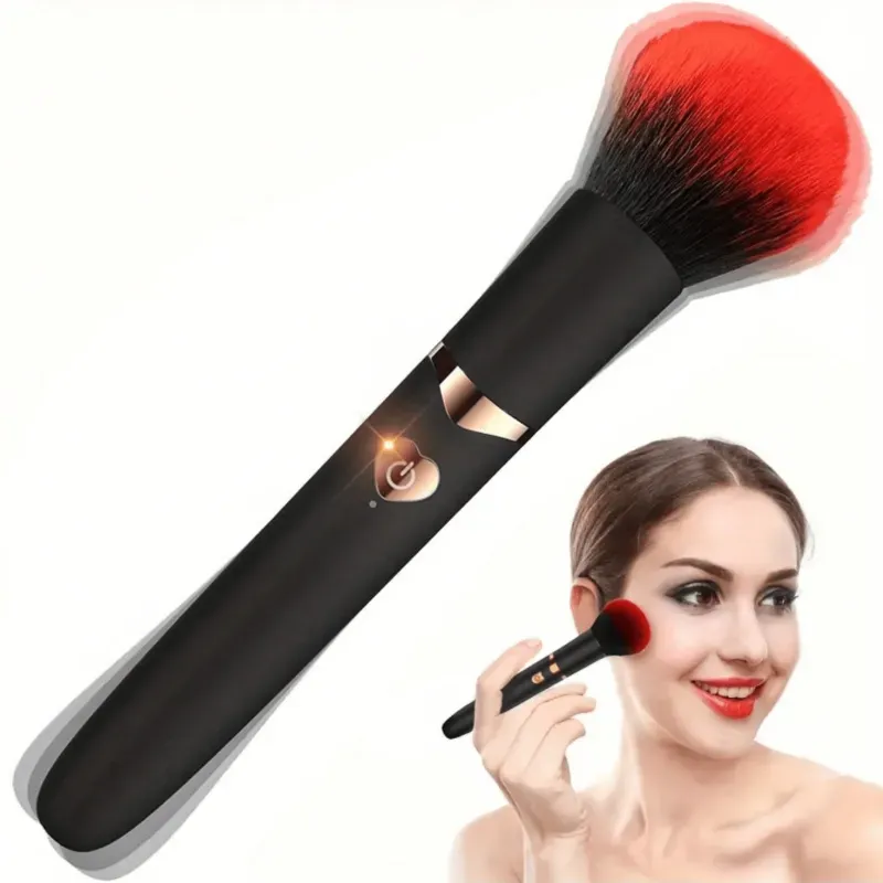 Brocha de maquillaje vibradora