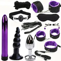 Kit de Sadomasoquismo de 11 Piezas