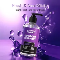 Lubricante a Base de Agua SiYi 120ml - Fragancia Colonia