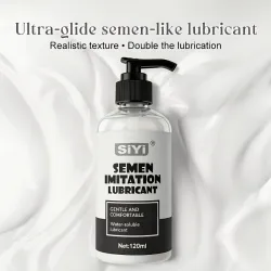 Lubricante a Base de Agua SiYi 120ml - Imitación Semen — Clásico