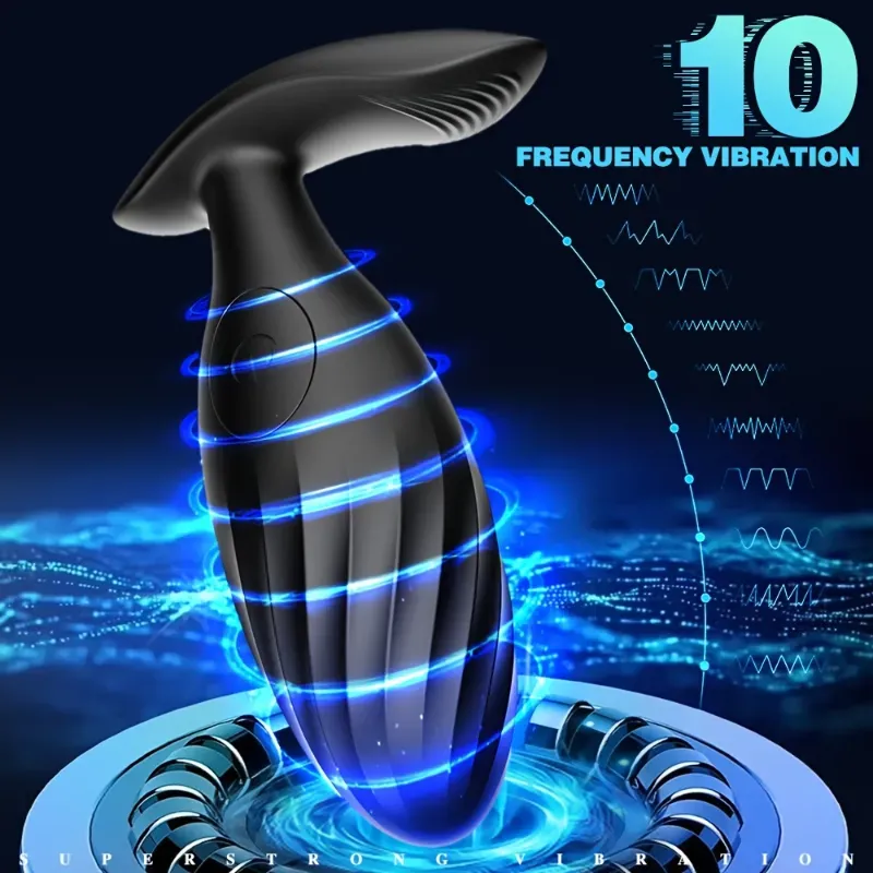 Plug anal inalámbrico con control remoto