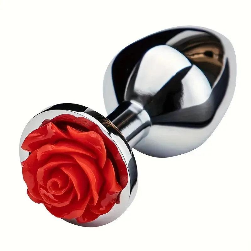 🌹 Plug Anal Sensual con Diseño de Rosa