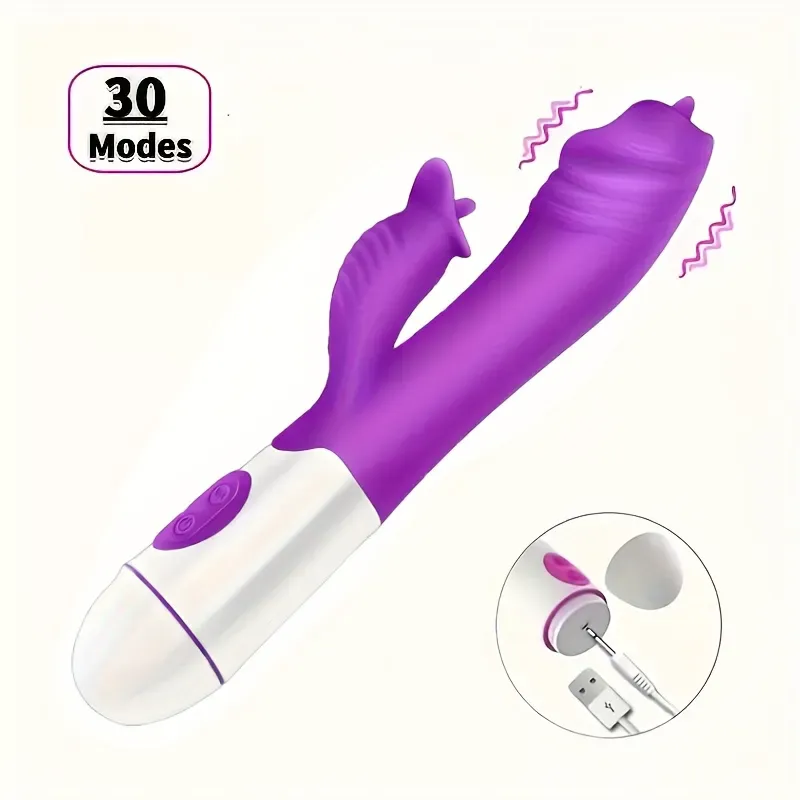 🔥 SinfonÃa de Placer: Vibrador Ergonómico de 30 Frecuencias