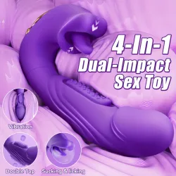 Vibrador 4-en-1: La Revolución del Placer Total en Afrodita