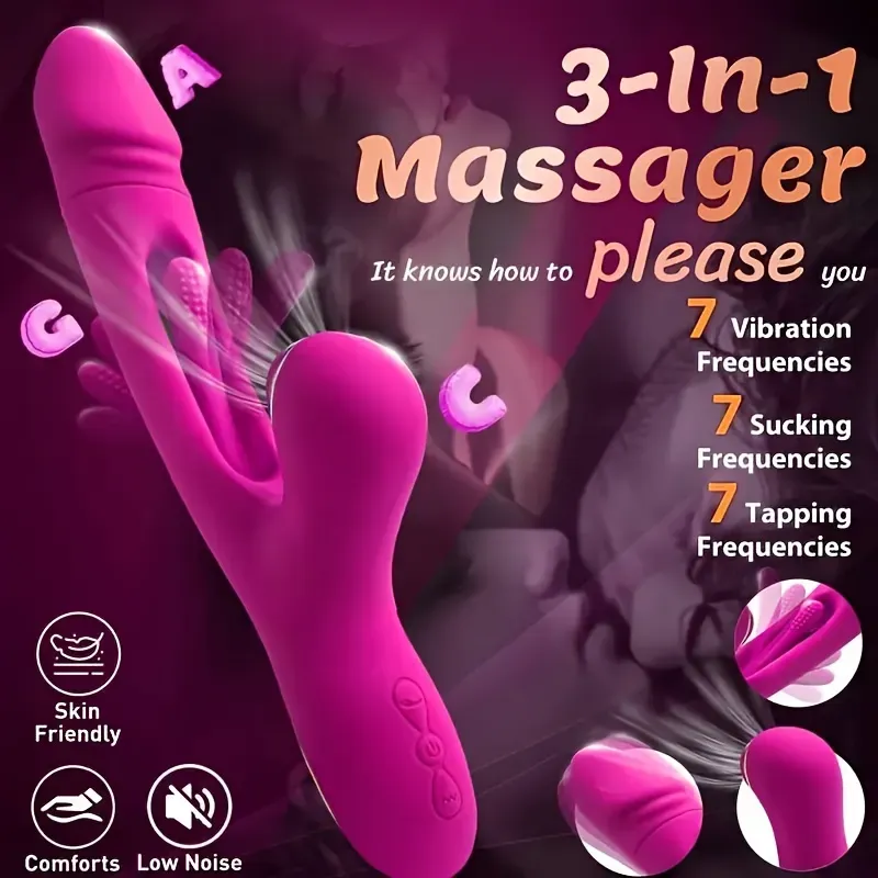 Vibrador Palmeador y Succionador
