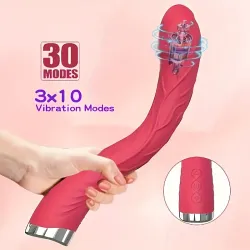Vibrador Realista de 9 pulgadas – 3×10 Modos de Placer Intenso