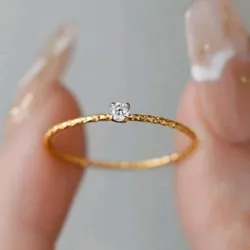 Anillo dorado acero inoxidable