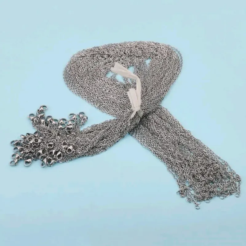 Cadenas plateadas 
