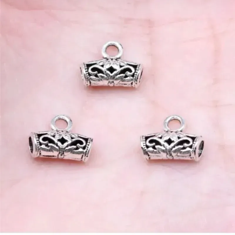 Colgantes para dijes plateados