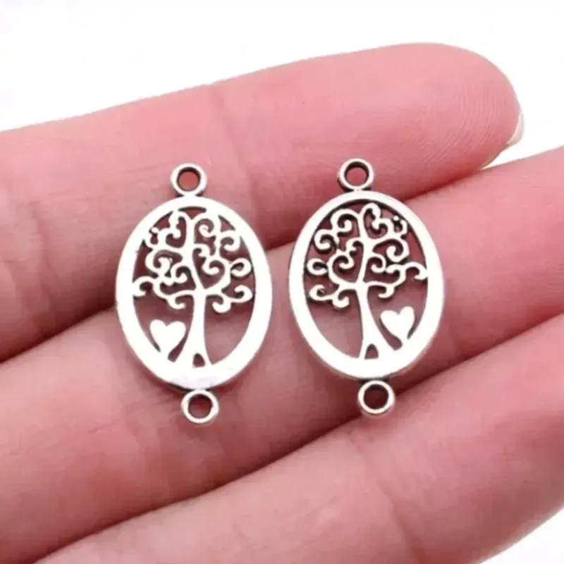 Conectores árbol de la Vida Plateados