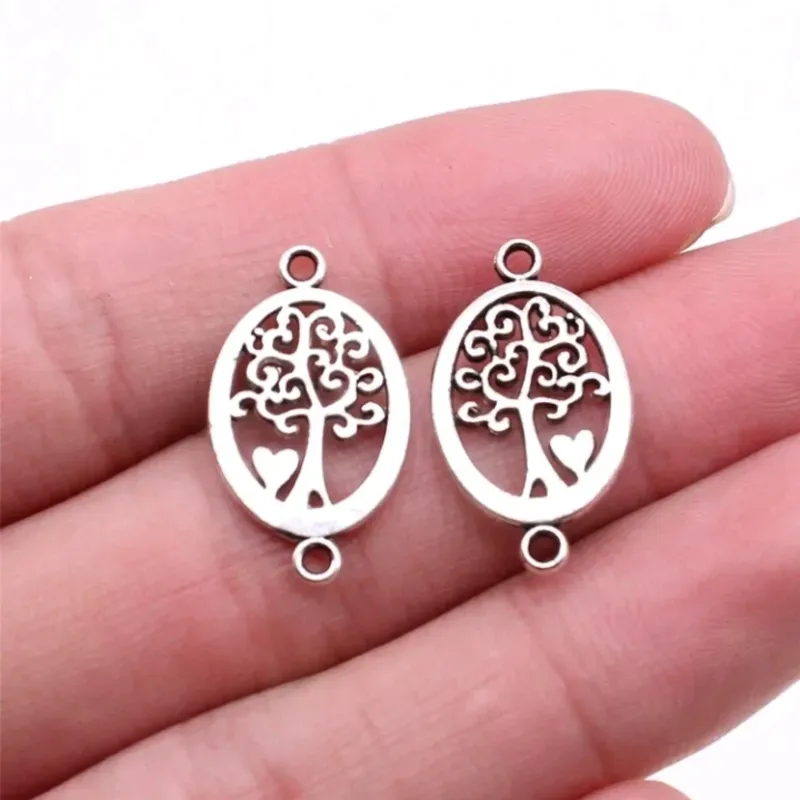Conectores árbol de la Vida Plateados