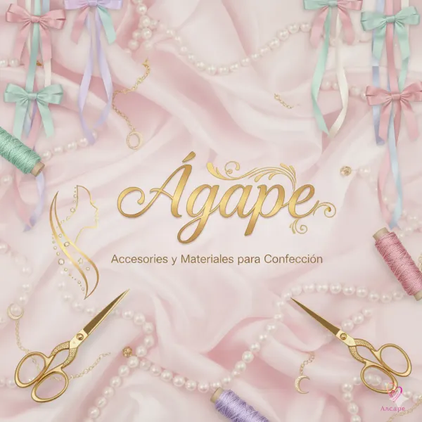 Bienvenidos  Emprendedores " 🤗🤗🤗!!!
En ÁGAPE encontrarás💭        
♦️Variedad de  Artículos para la confección de accesorios de bisutería y otras manualidades . 
♦️Accesorios confeccionados y un poquito más .
Lo necesario para crear tu propio negocio.
🪢 Has de la  creatividad  un estilo de vida.✂️☺️