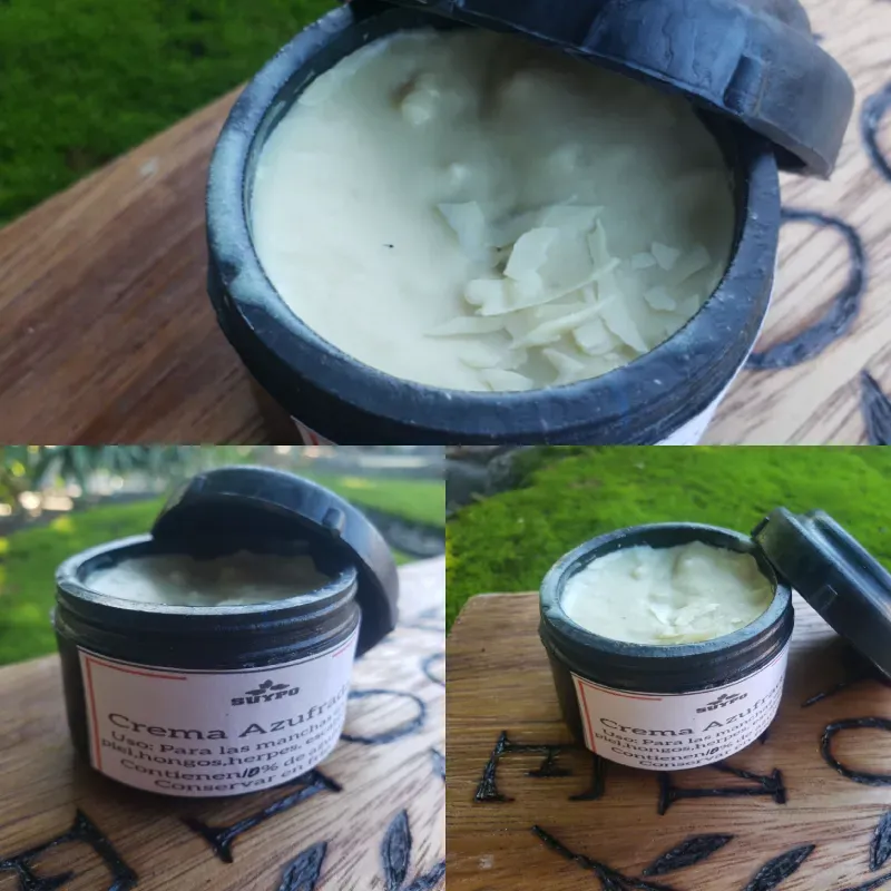 Crema azufrada 