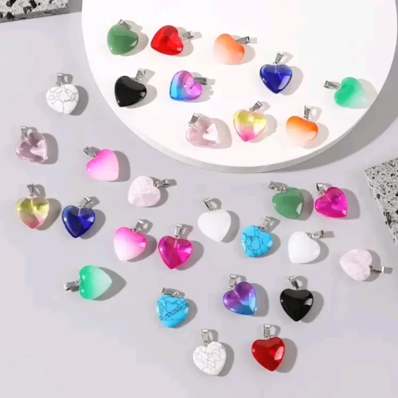 Cuarzos en forma de corazón 