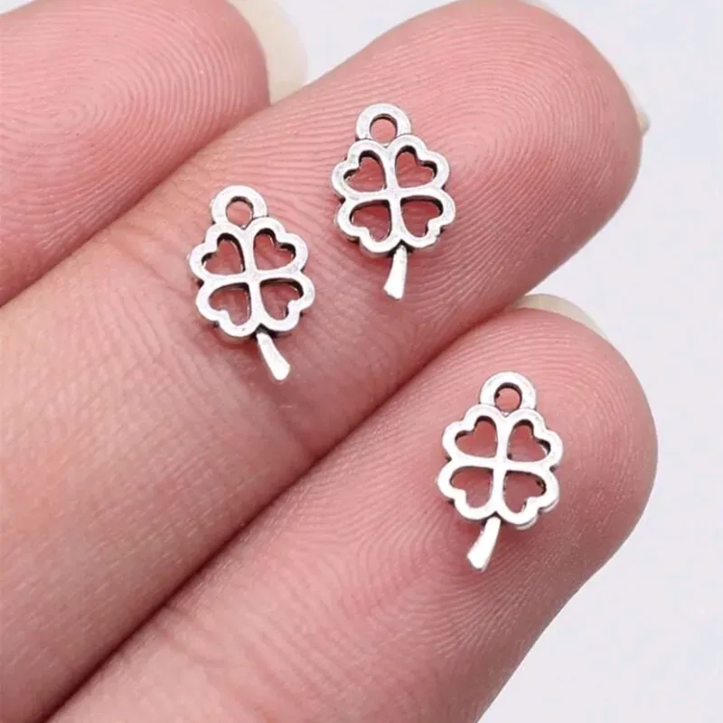 Dije de hoja de trebol